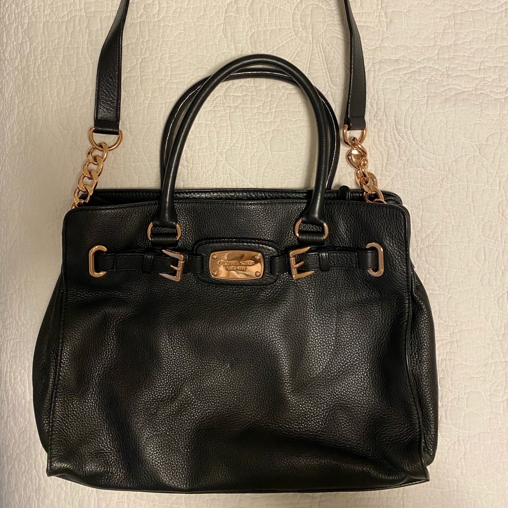 Michael Kori East West Hamilton Shoulder Tote